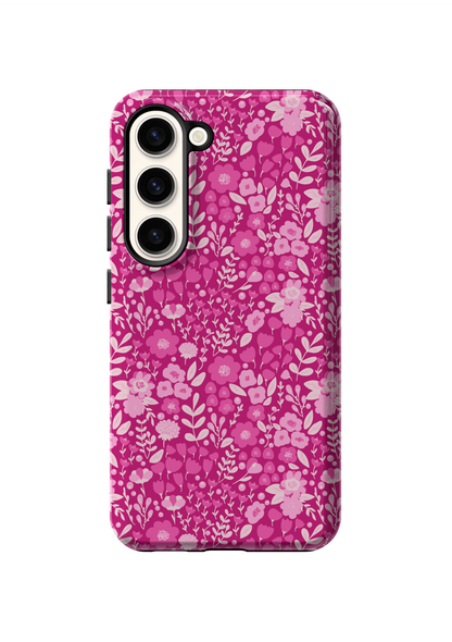 Berry Blossoms (Dark) Phone Case