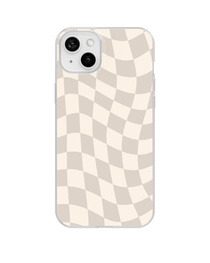 Dust Bunny Wavy Checkers II Clear Case Insert