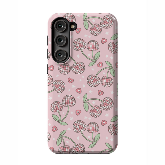 Pastel Disco Cherries Galaxy Case