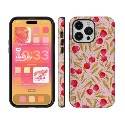 Classic Cherry Charm Phone Case