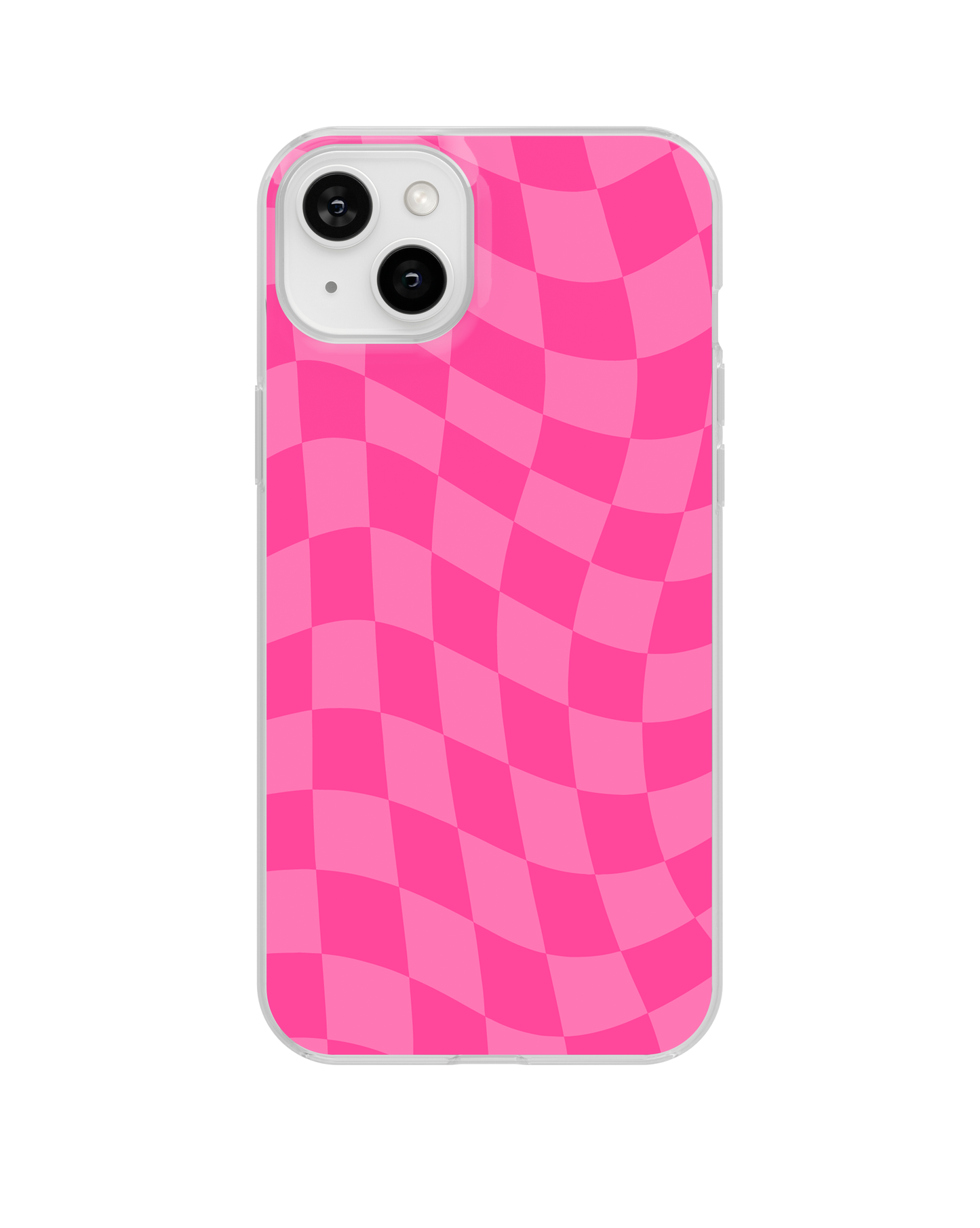 It Girl Wavy Checkers Clear Case Insert