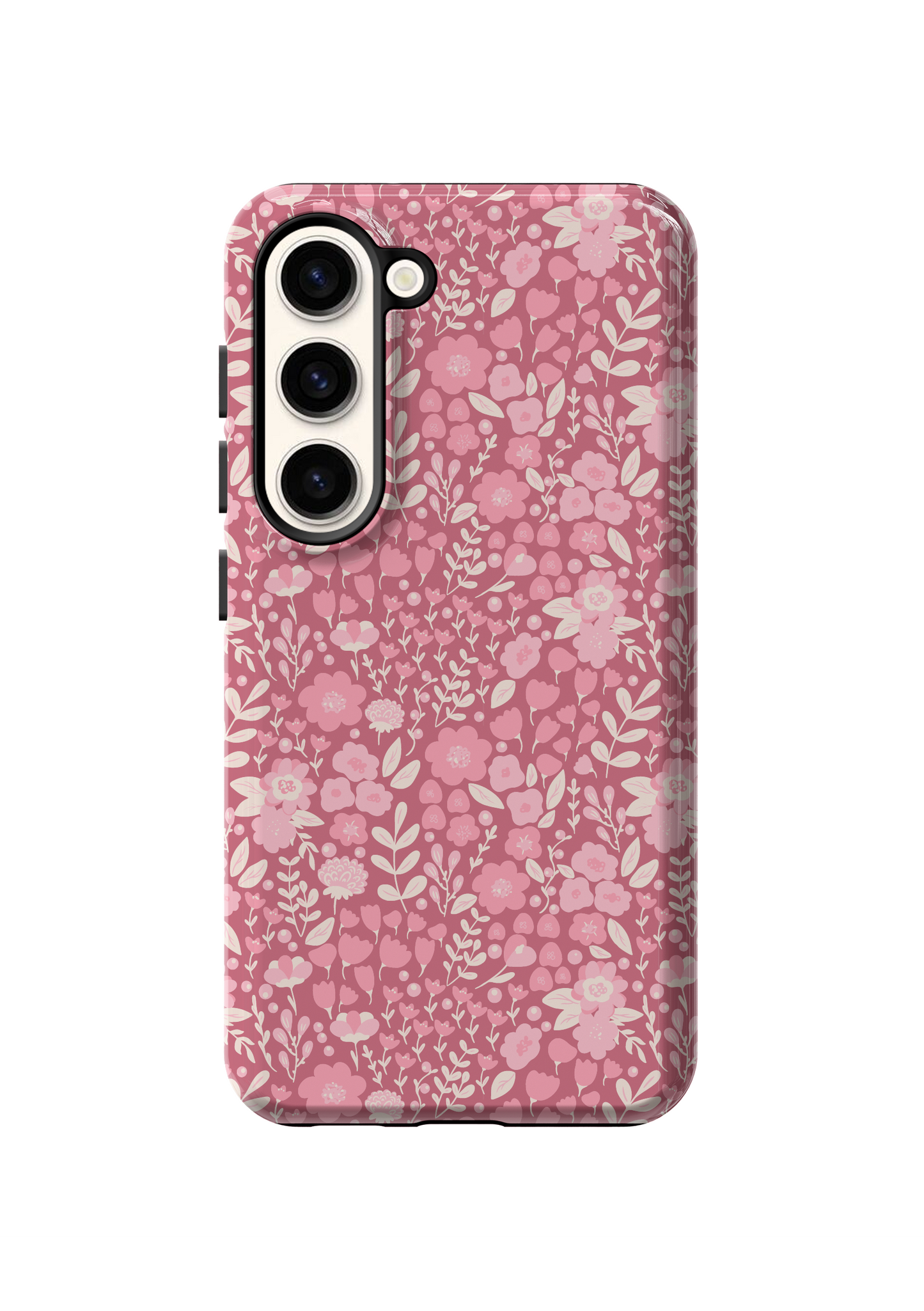 Blush Bouquet (Dark) Phone Case