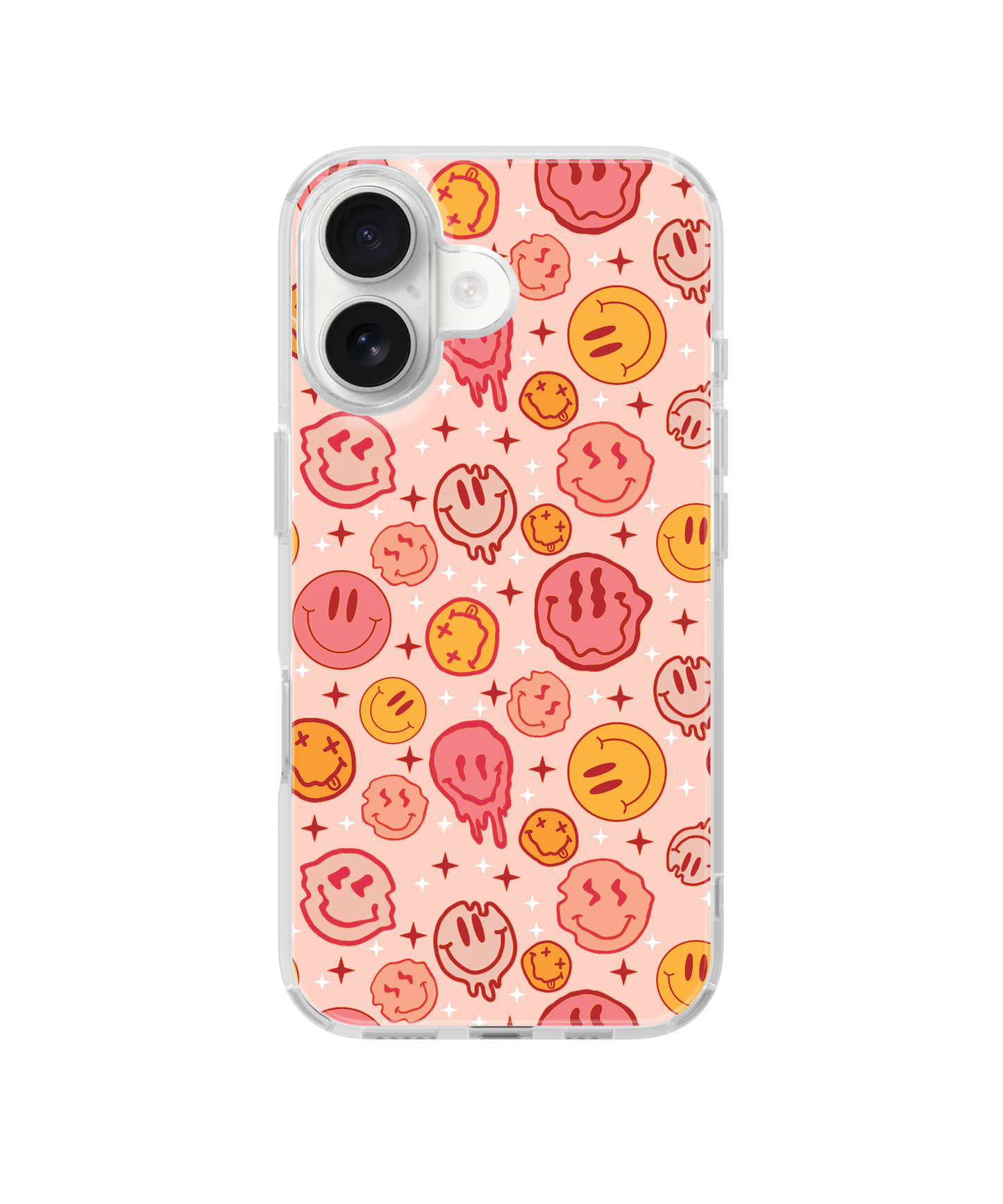 Orange & Pink Happy Hypnosis Clear Case Insert