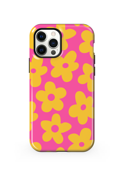 Pink Lemonade Big Blooms Phone Case