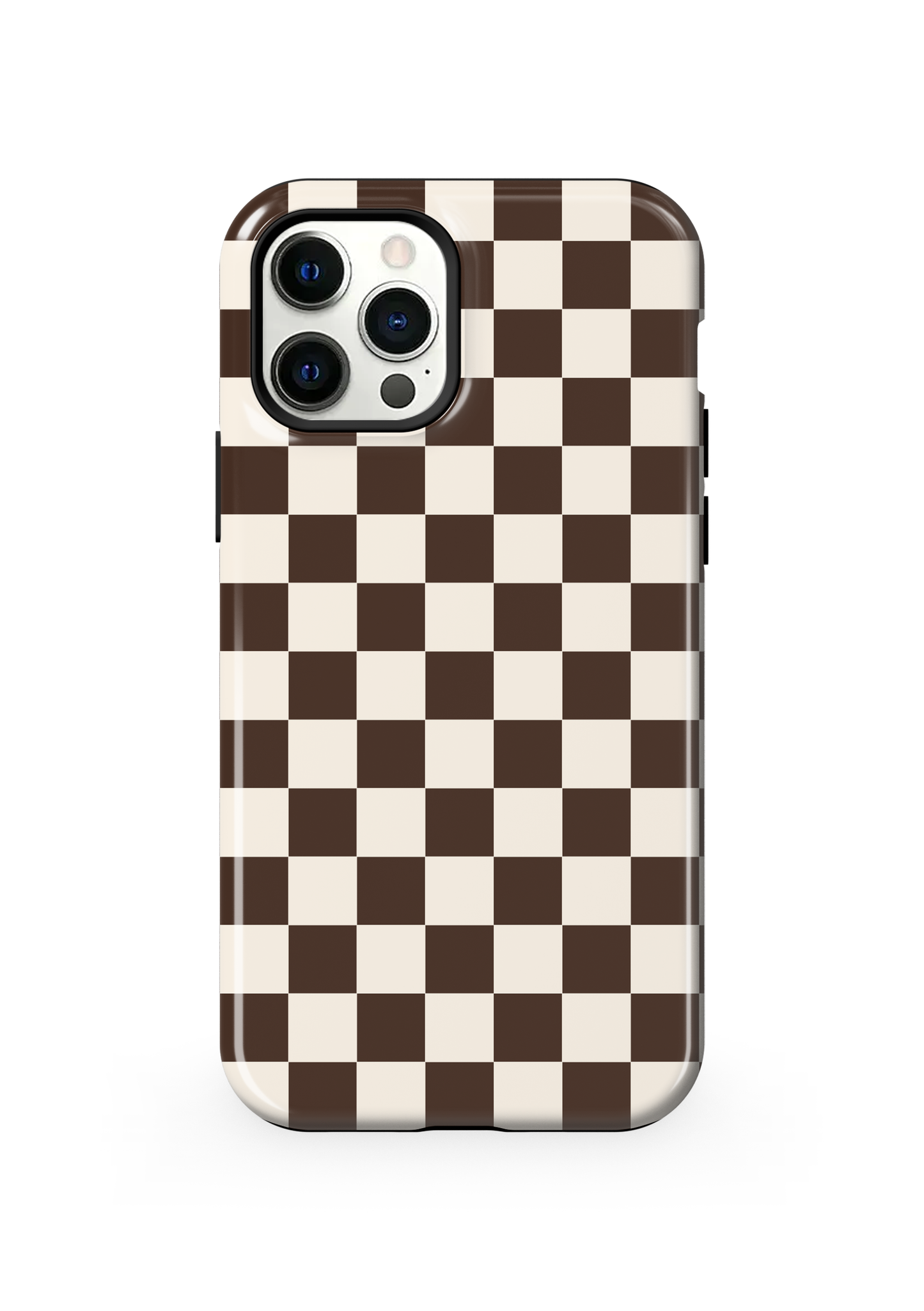 Espresso Checkers II Phone Case