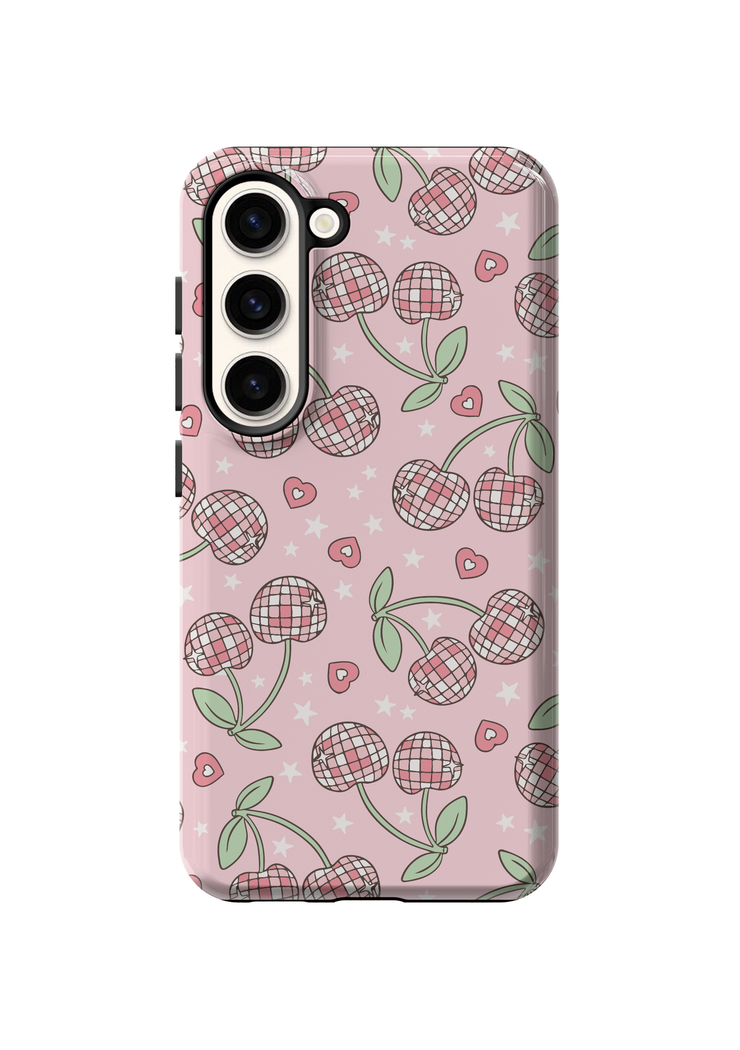 Pastel Disco Cherries Phone Case