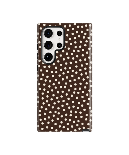 Espresso Dots Phone Case