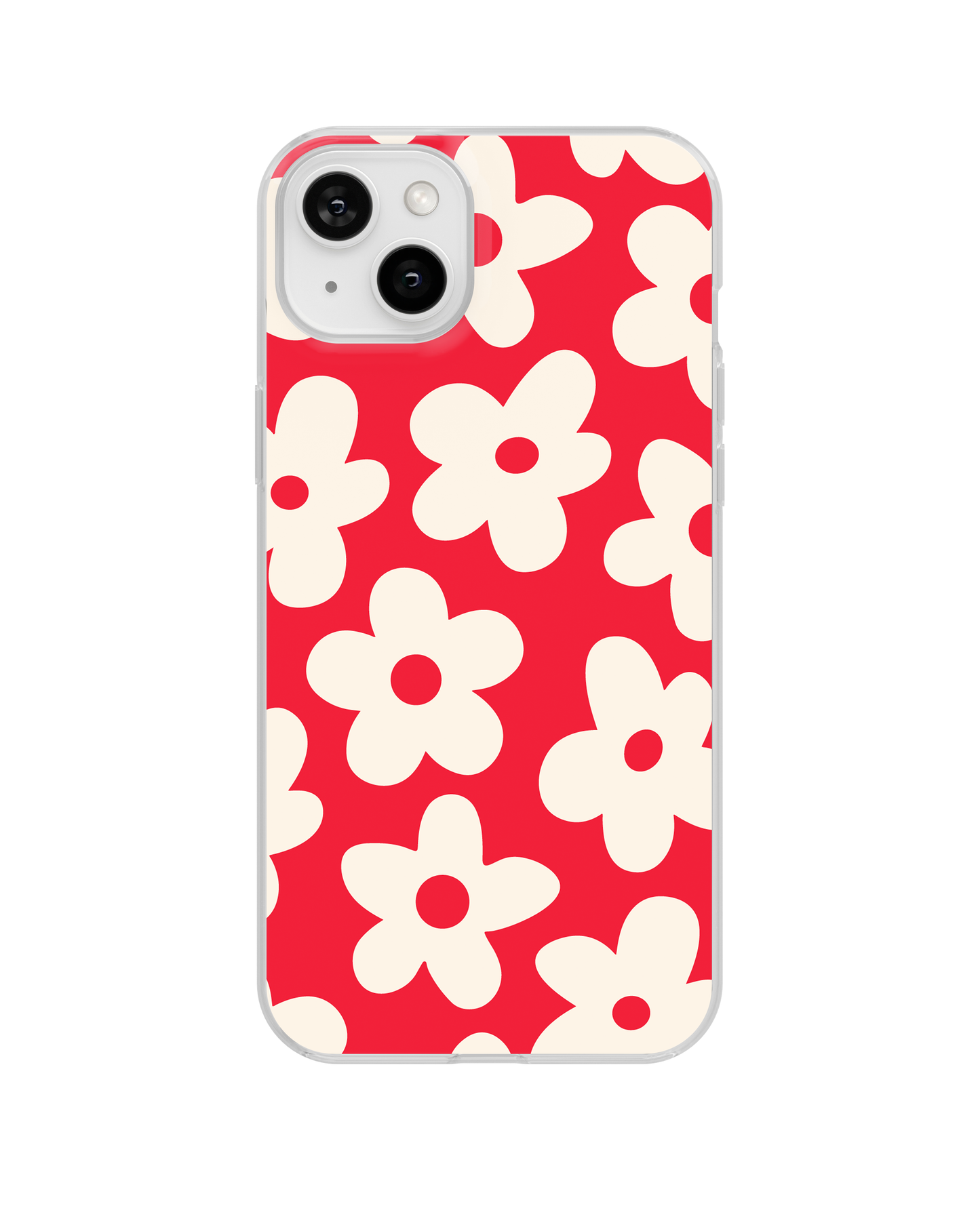 Vermillion Big Blooms Clear Case Insert