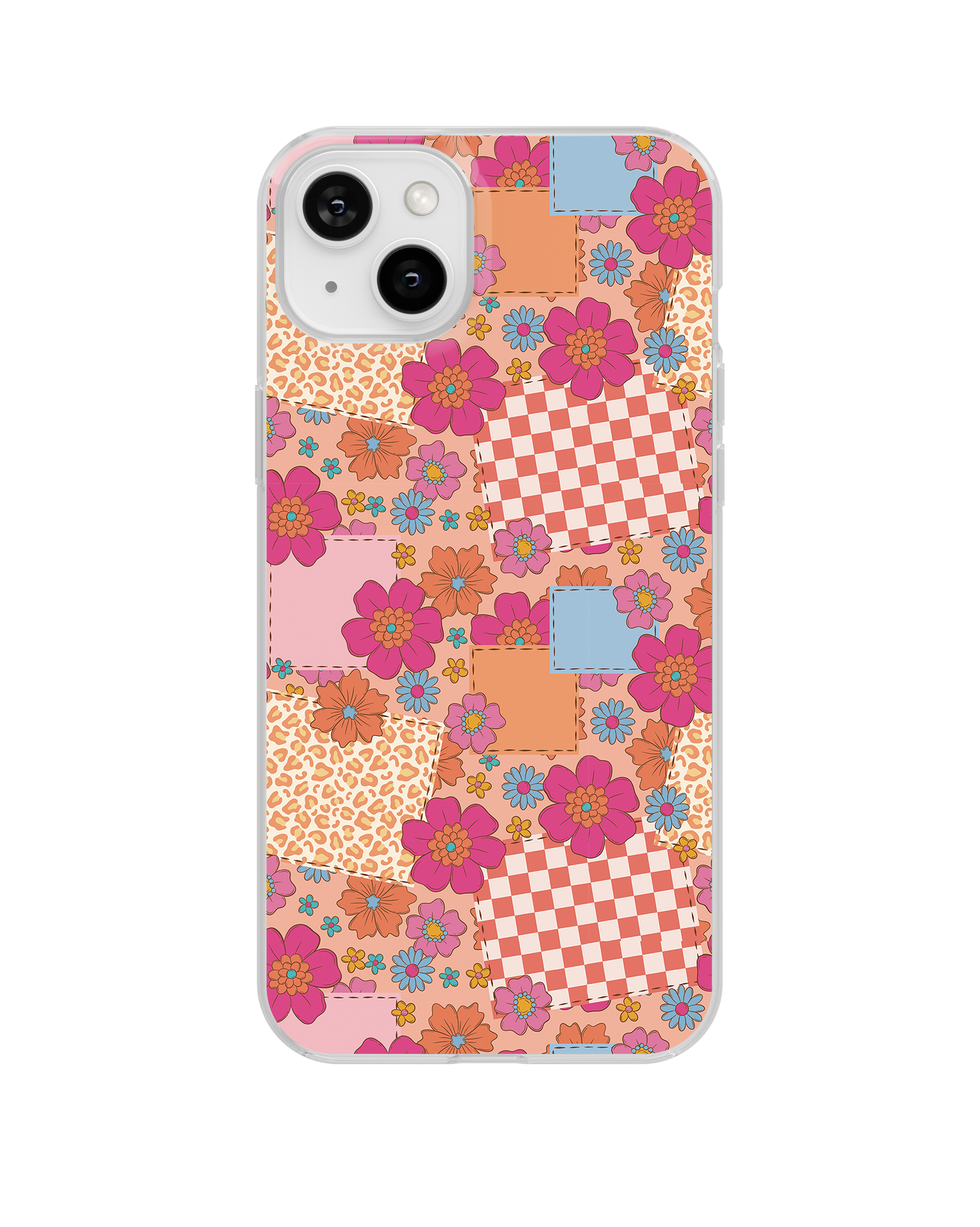 Petal Patchwork Clear Case Insert