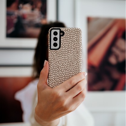 Chestnut Speckles Galaxy Case