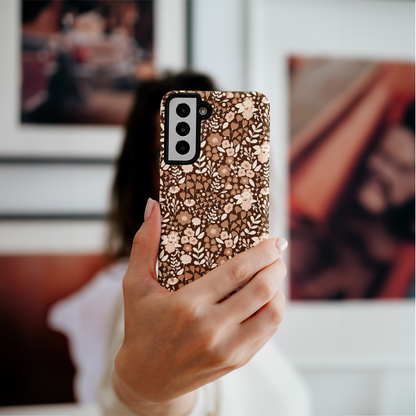 Cocoa Petals (Dark) Galaxy Case