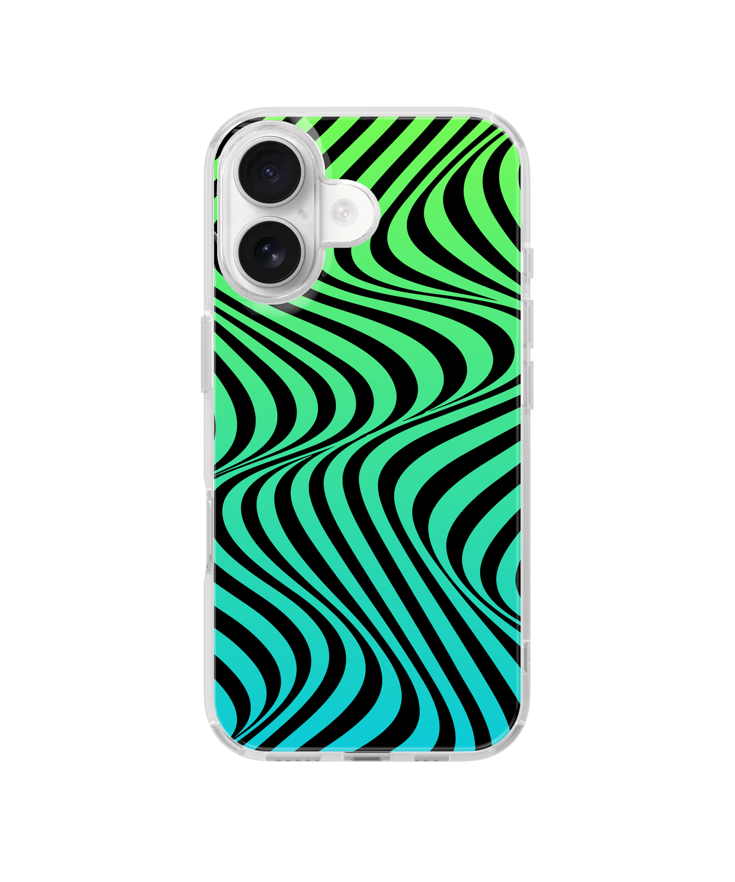 Siren Song Swirls Holographic Clear Case Insert