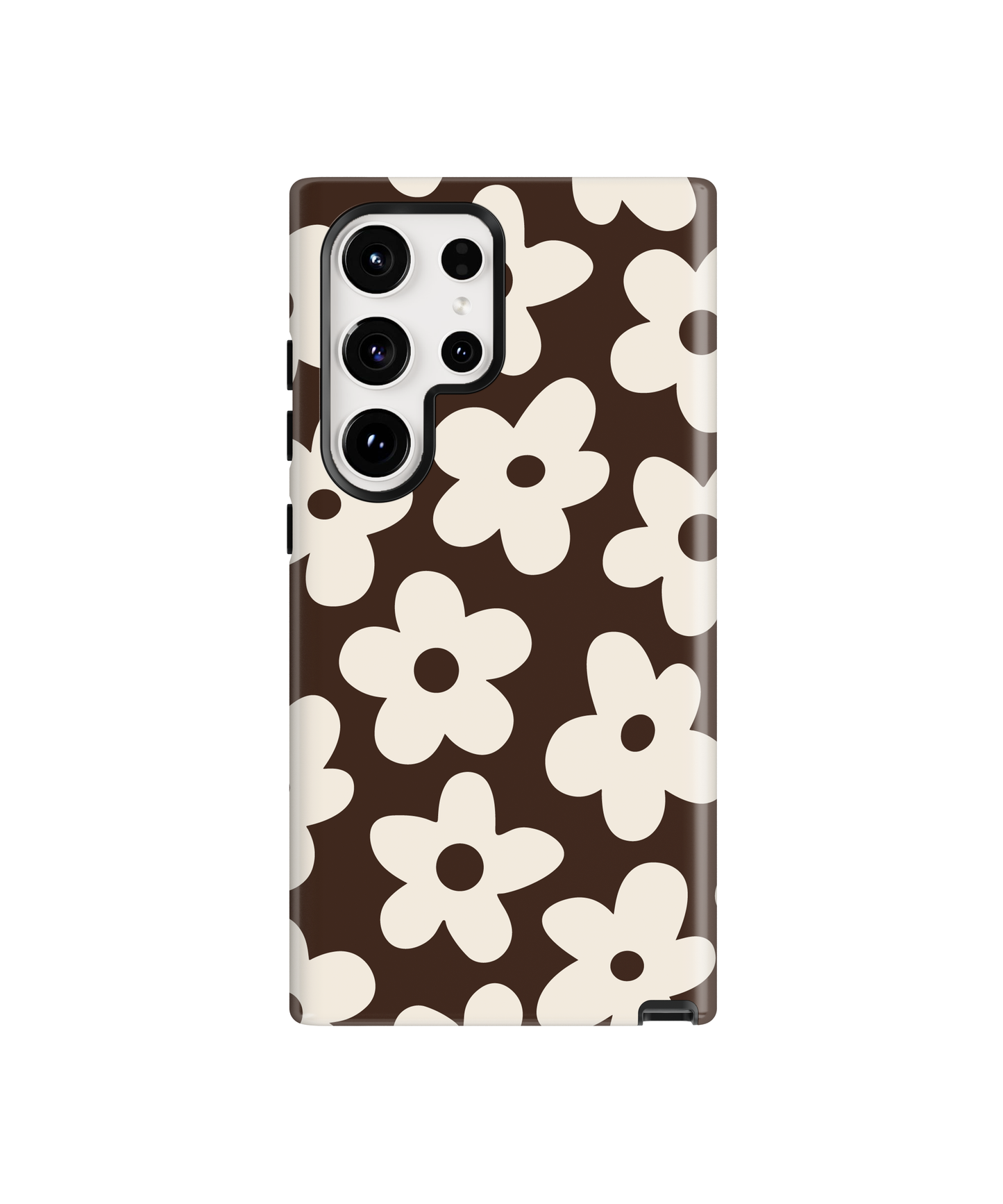 Espresso Big Blooms Phone Case