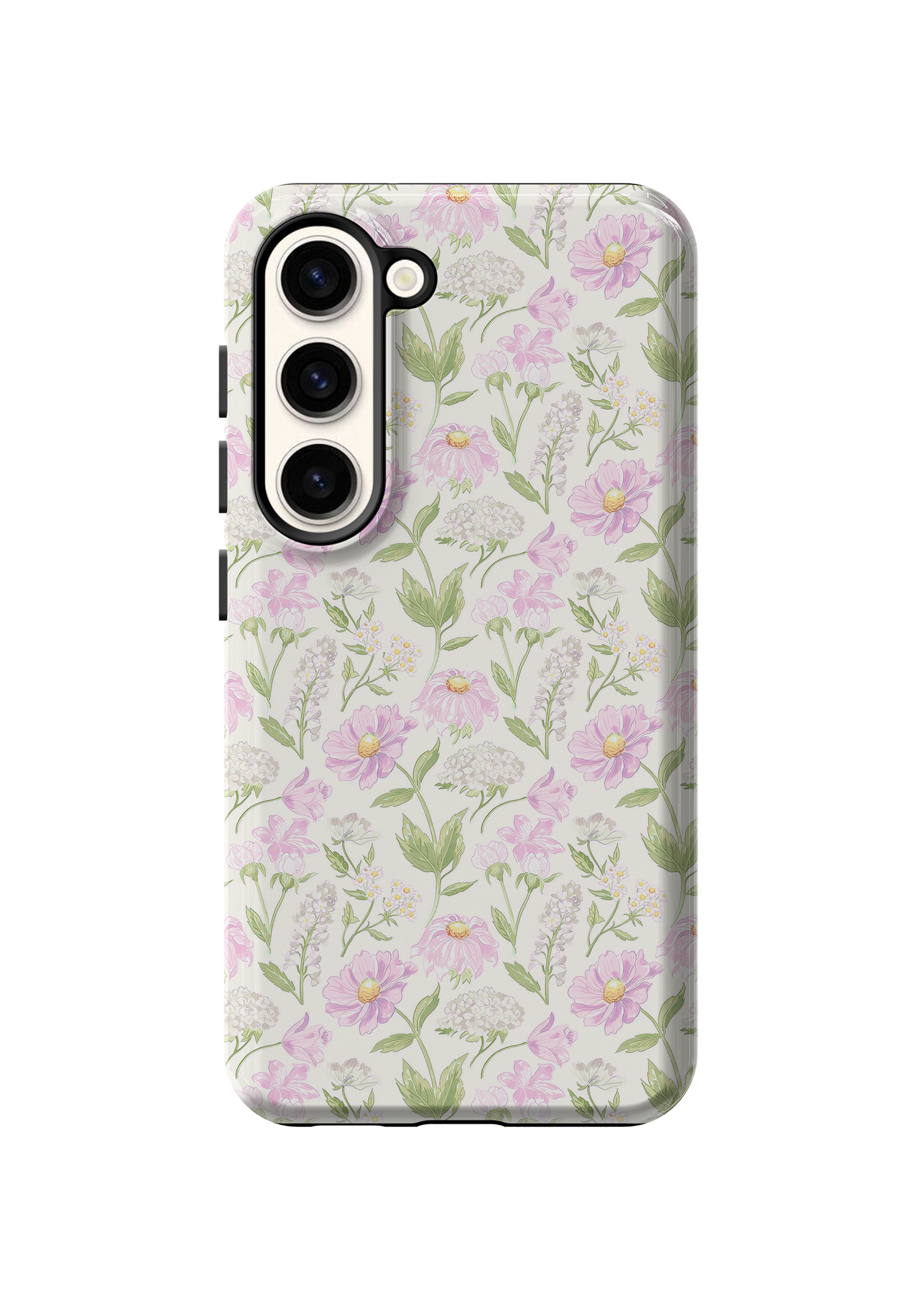 Lavender Heirloom Blooms Phone Case