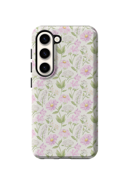 Lavender Heirloom Blooms Phone Case