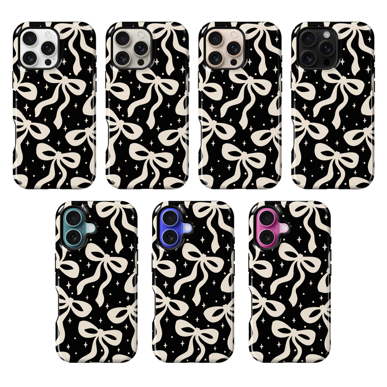 Cookies & Cream Bows II Phone Case