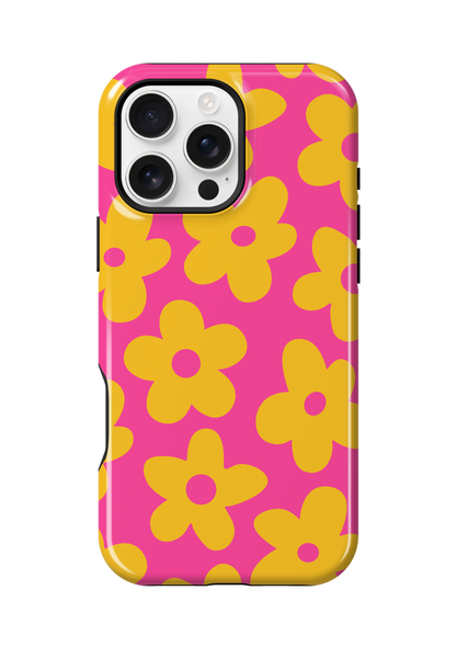 Pink Lemonade Big Blooms Phone Case