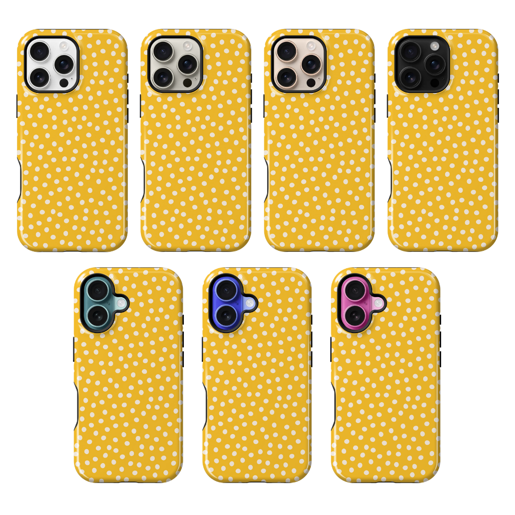 Sunny Dots Phone Case