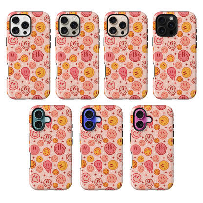 Pink & Orange Happy Hypnosis Phone Case