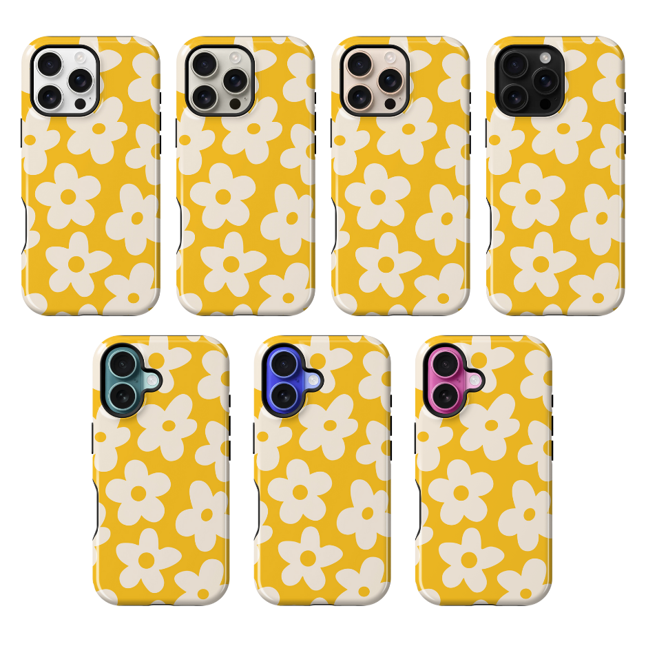 Sunny Big Blooms Phone Case