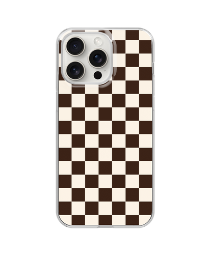 Espresso Checkers II Clear Case Insert