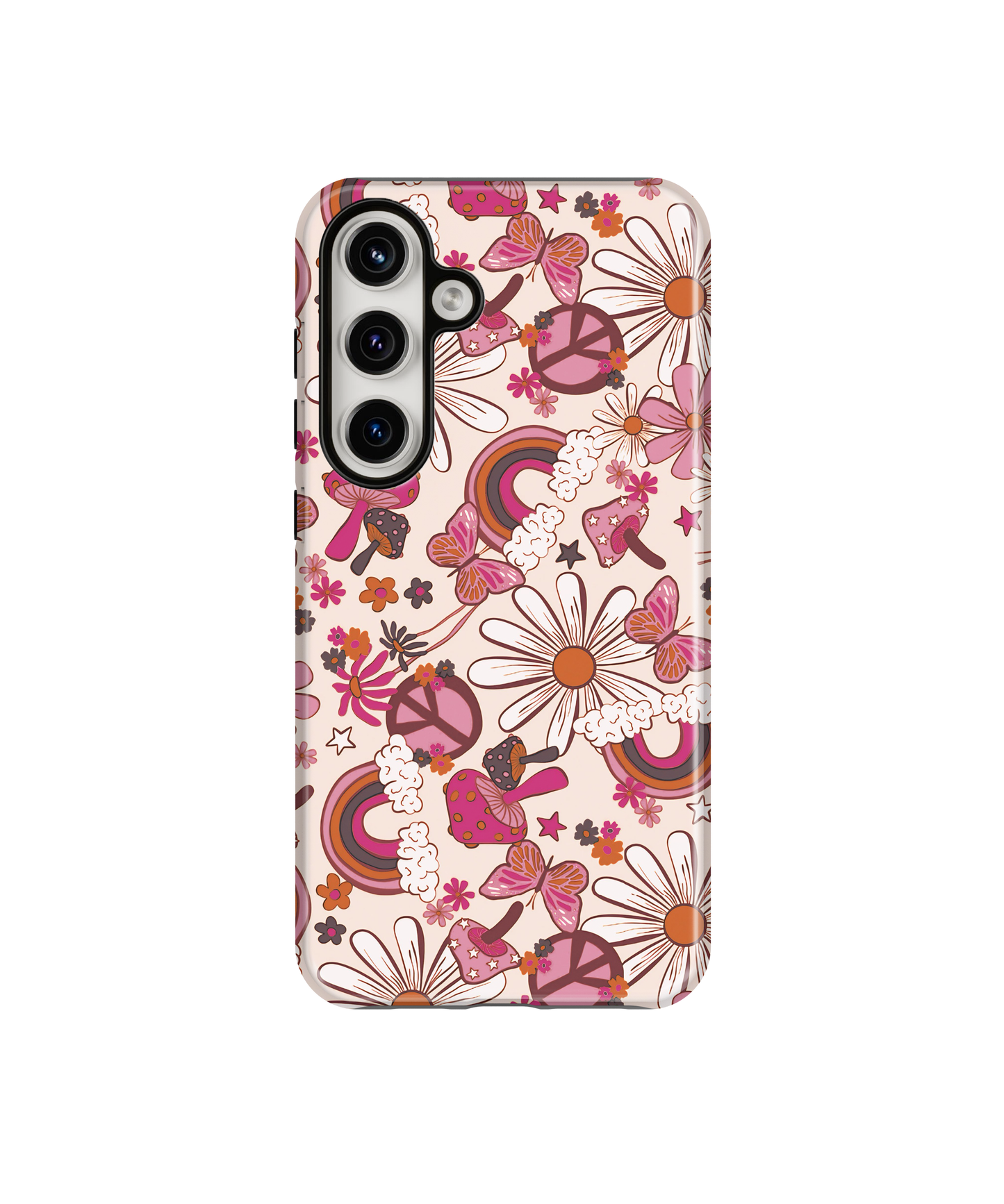 Cream Flower Child Phone Case