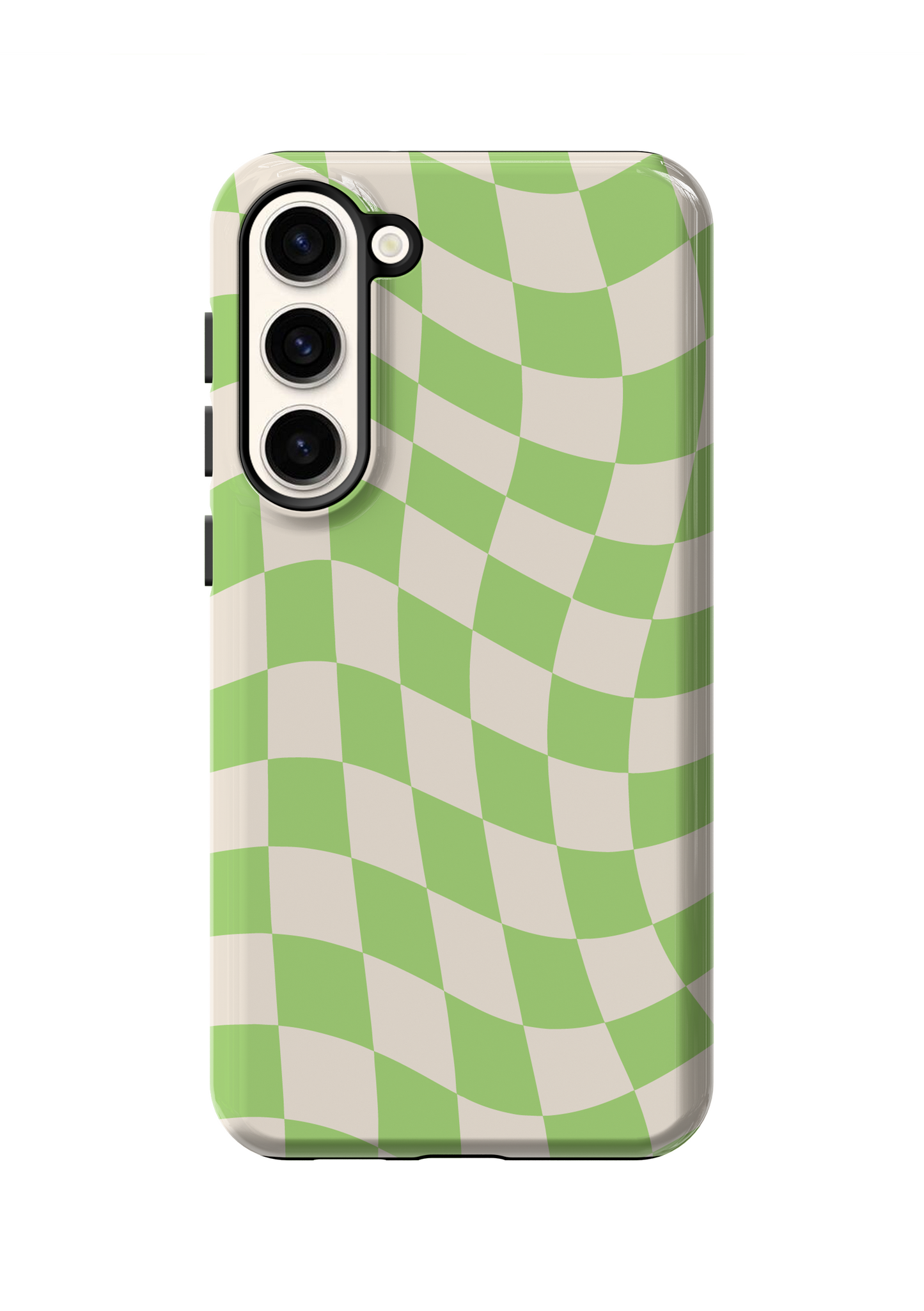 Katydid Wavy Checkers II Phone Case