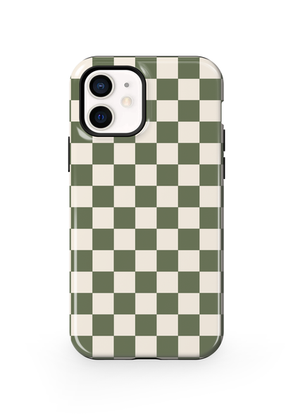 Moss Checkers II Phone Case