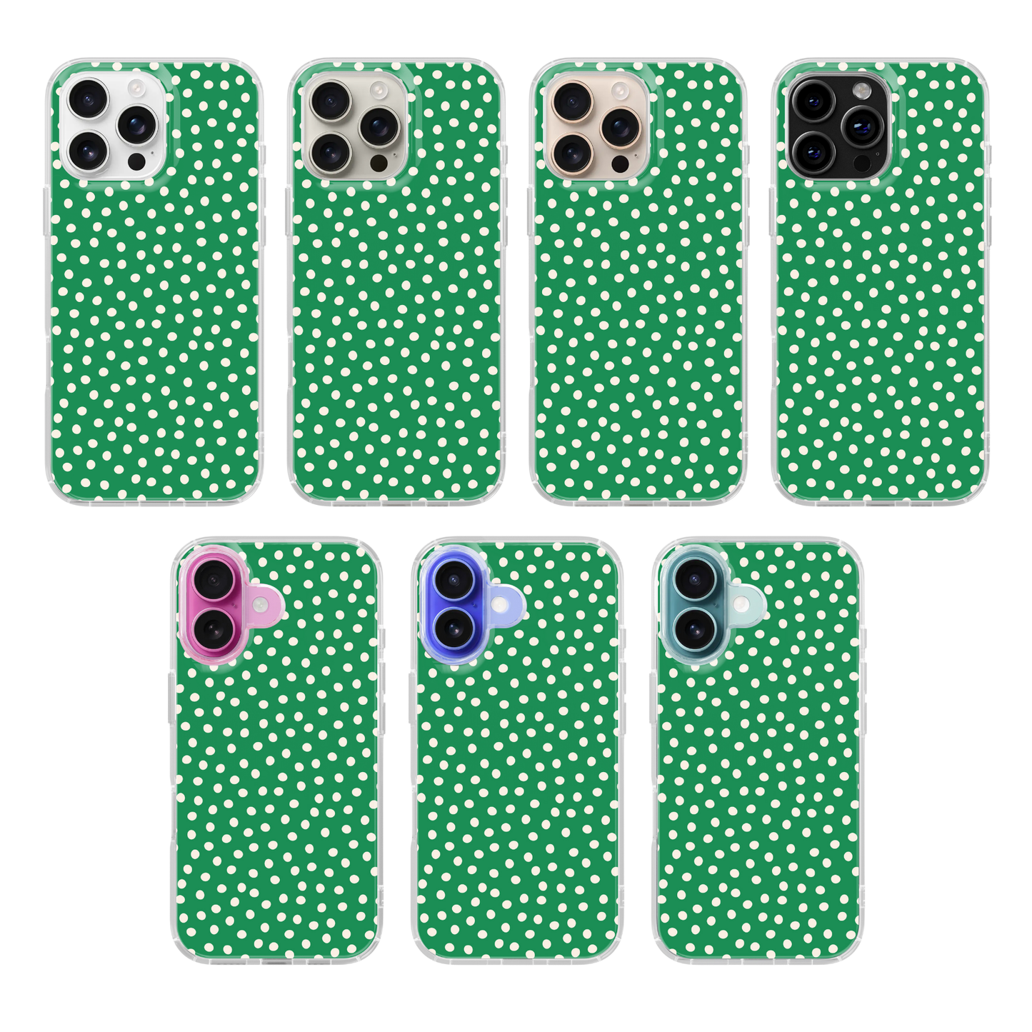 Emerald City Dots Clear Case Insert