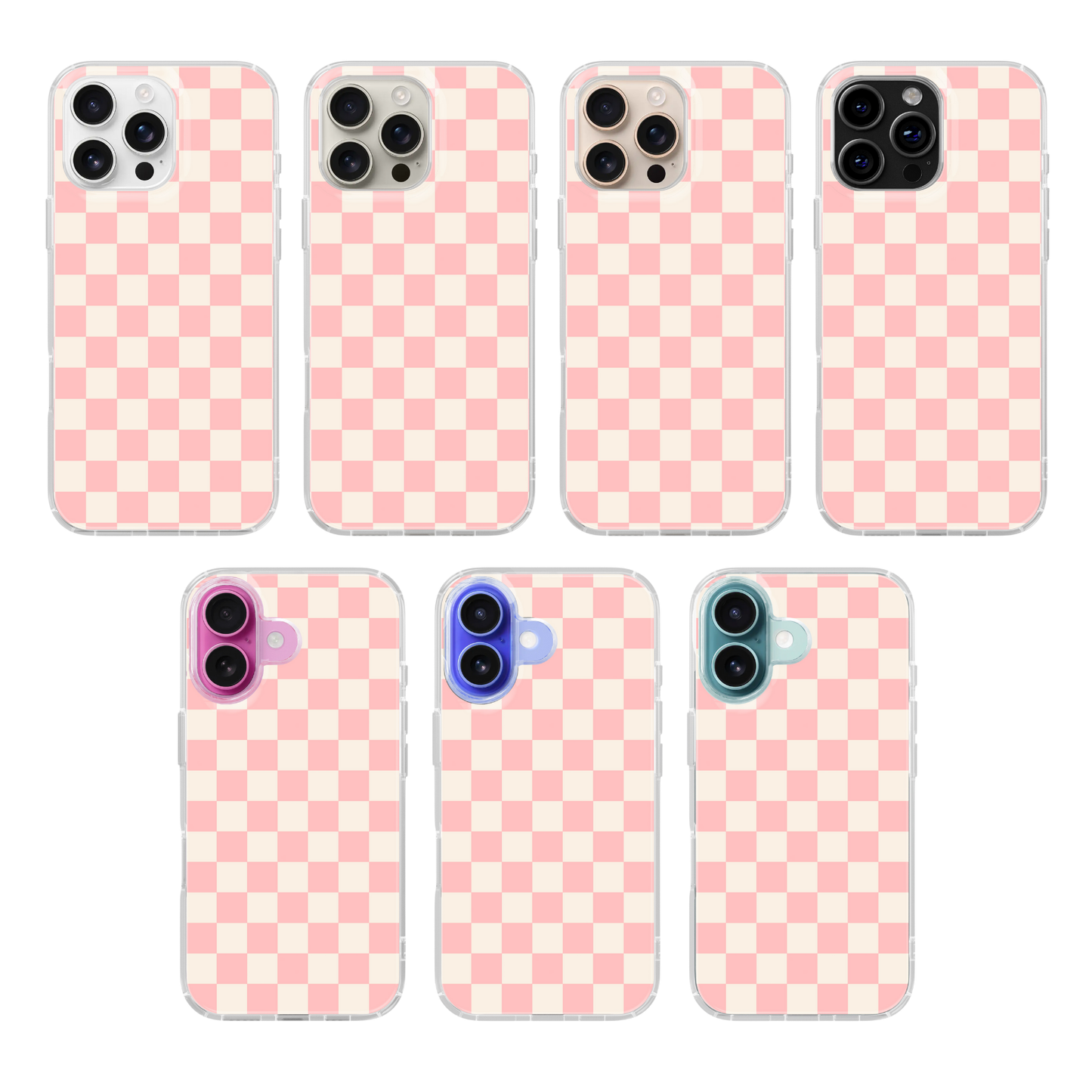 Pinky Swear Checkers II Clear Case Insert