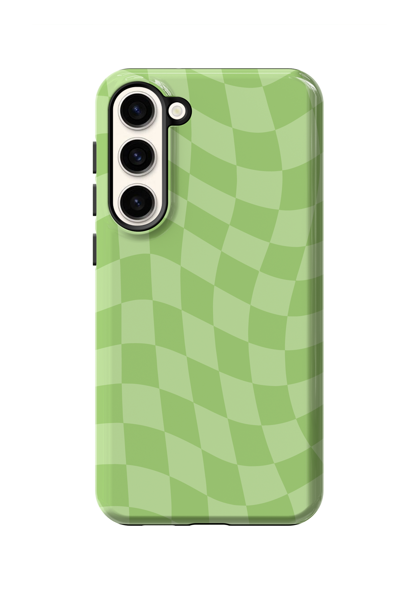 Katydid Wavy Checkers Phone Case