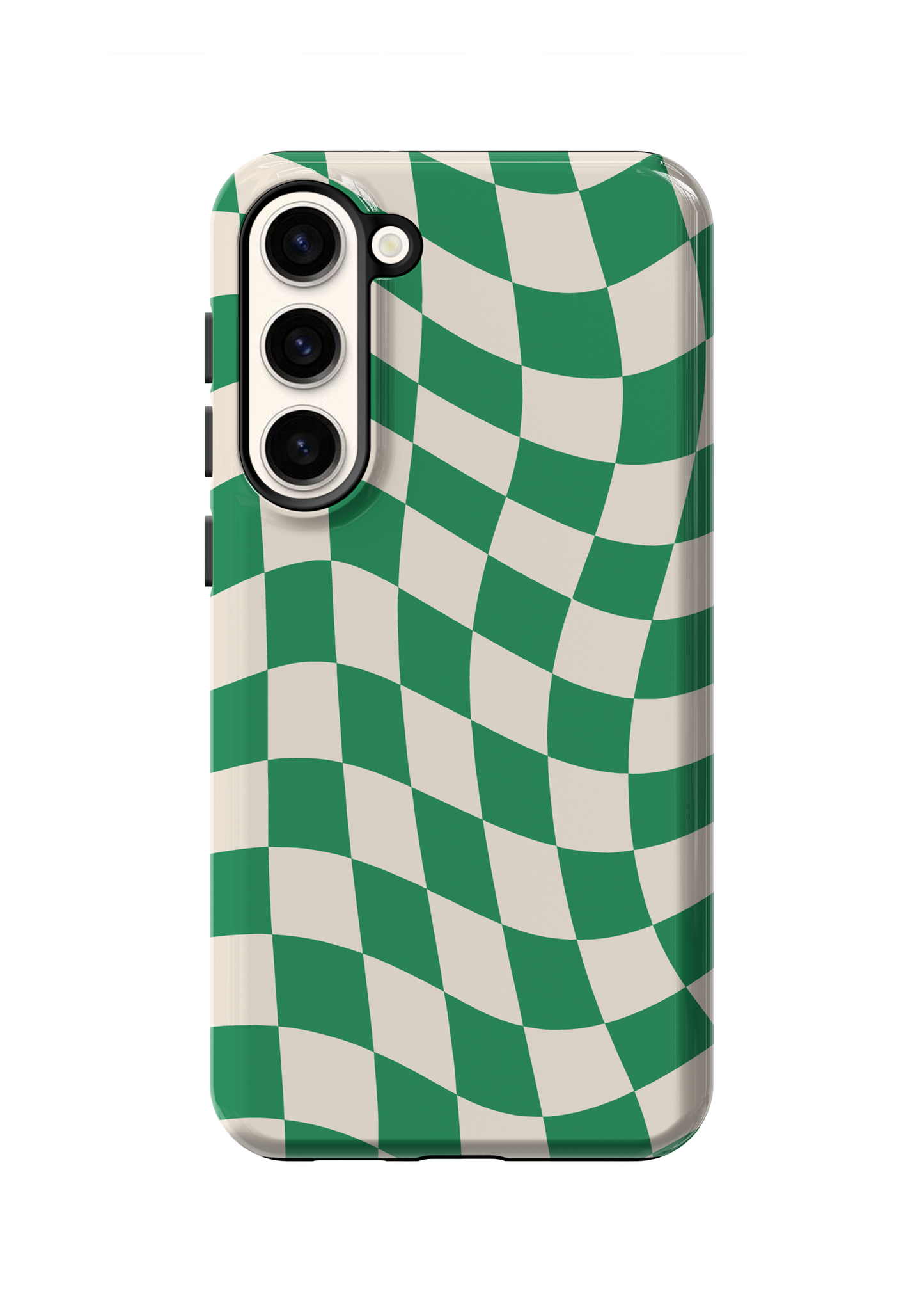 Emerald City Wavy Checkers II Phone Case