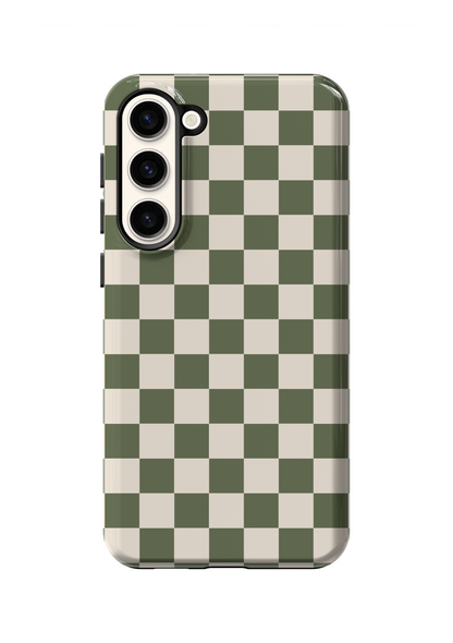 Moss Checkers II Phone Case