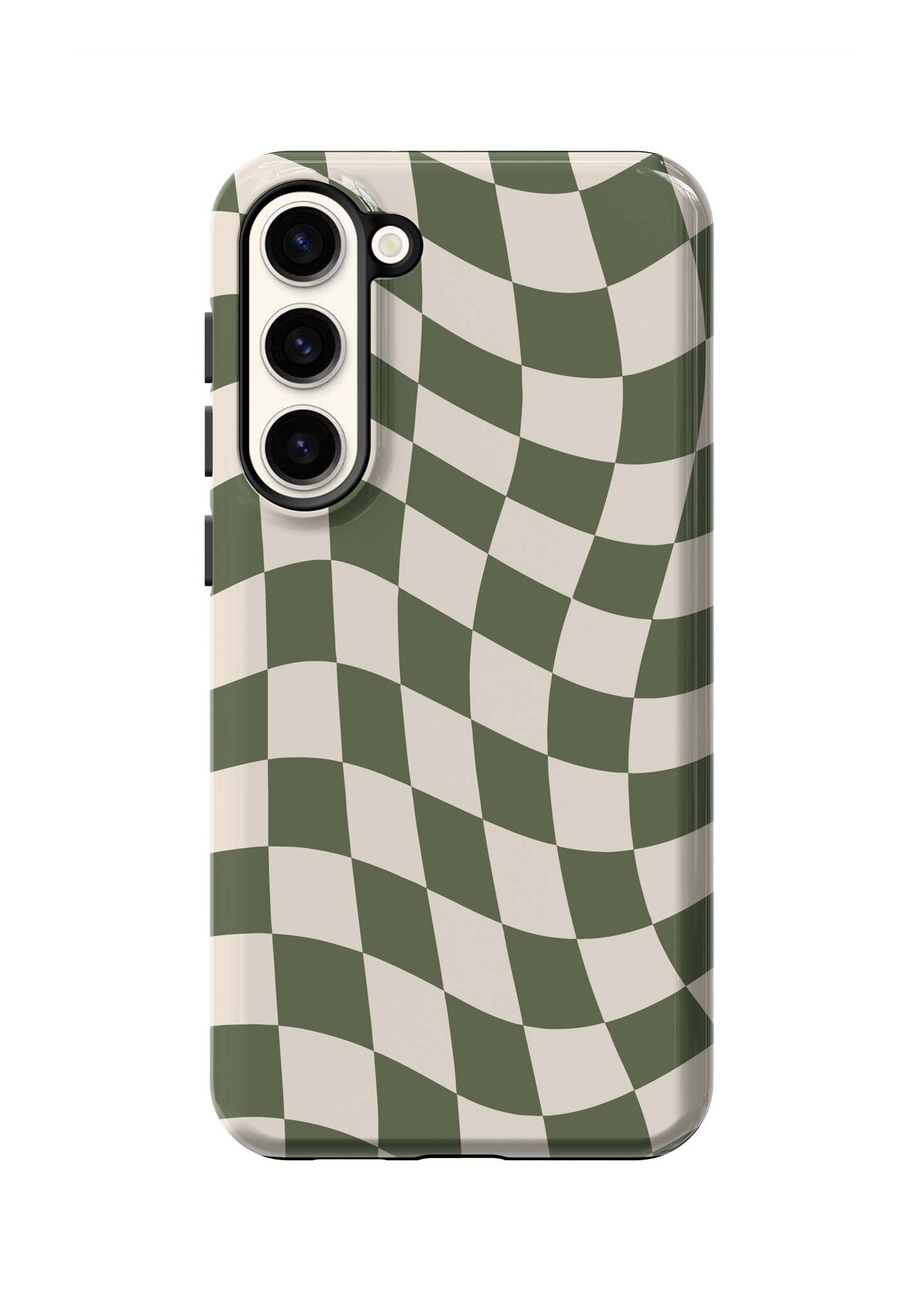 Moss Wavy Checkers II Phone Case