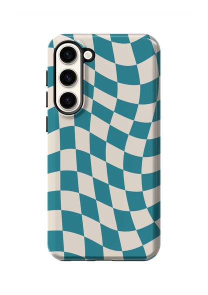 Mermaid Jewel Wavy Checkers II Phone Case