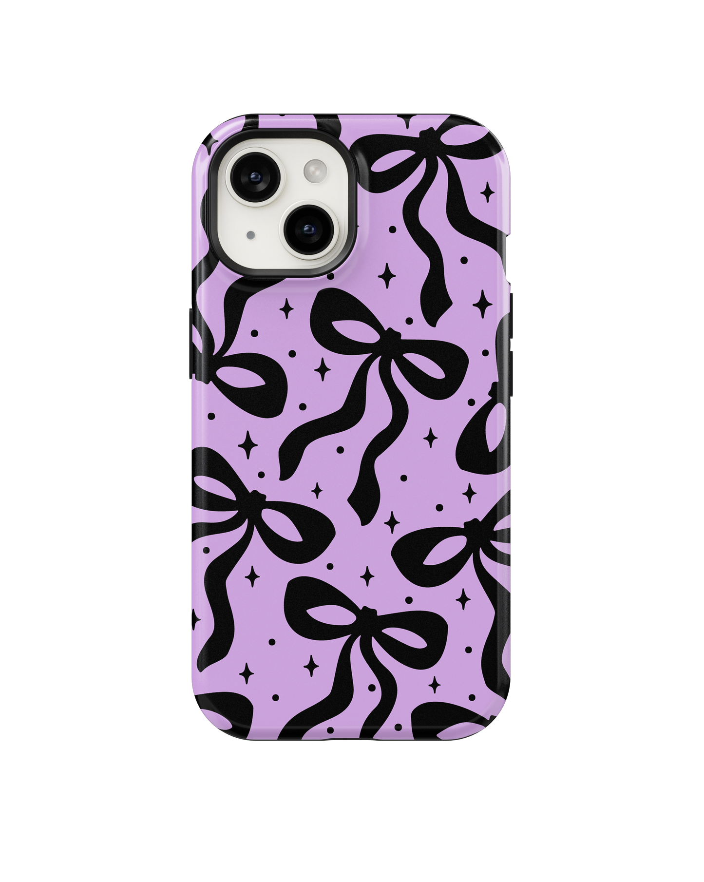 Lilac & Lace Bows I Phone Case