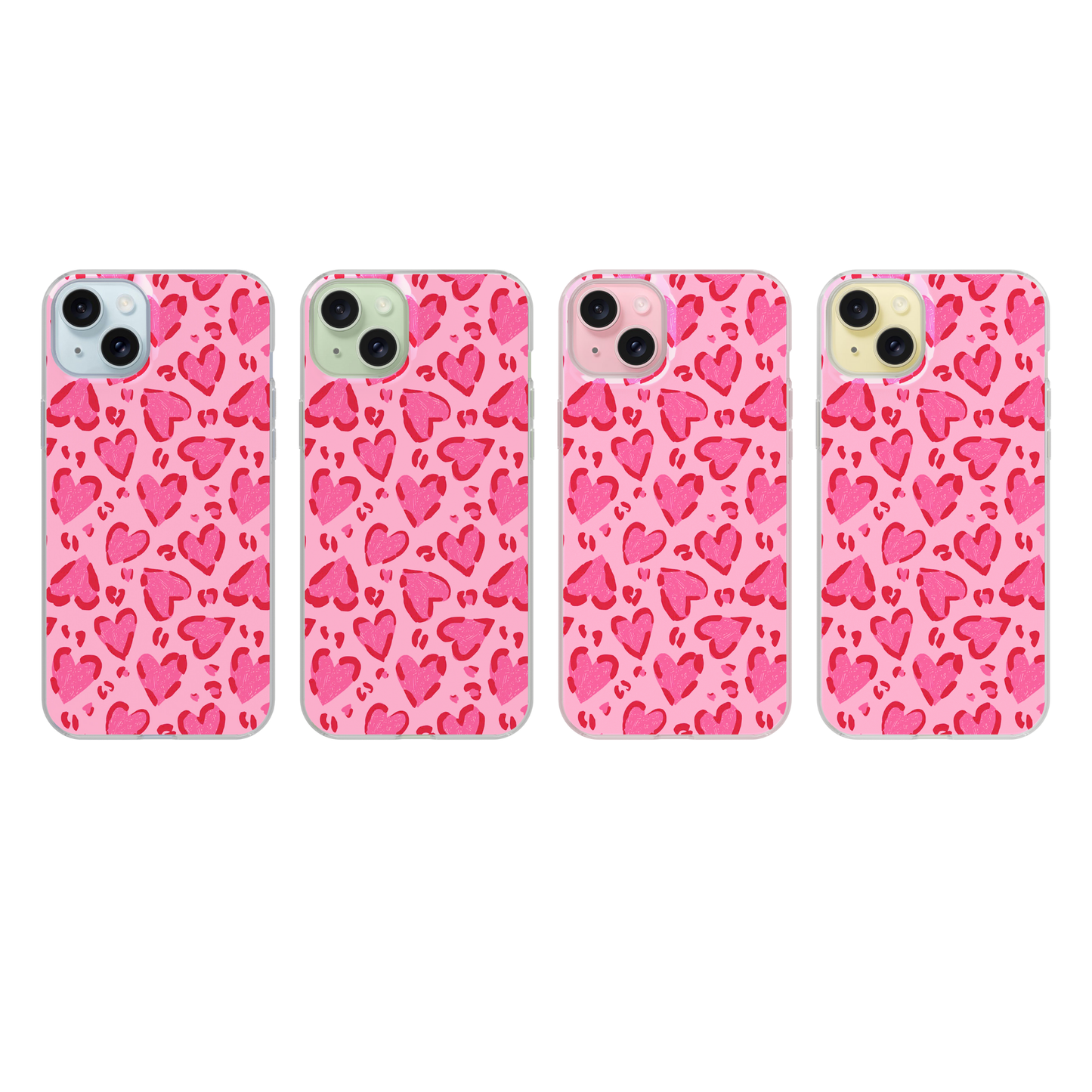 Leopard Love Clear Case Insert