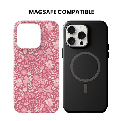 Blush Bouquet (Dark) Phone Case