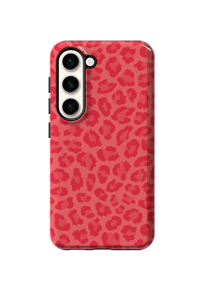 Vermillion Leopard Phone Case