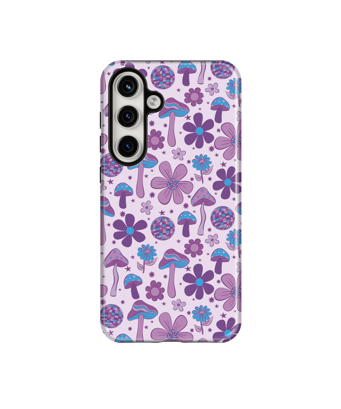 Purple Fungi Fantasia iPhone Case