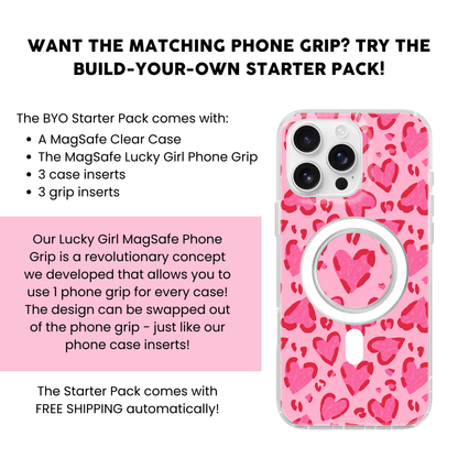 Leopard Love Clear Case Insert