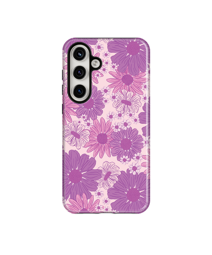 Purple Summer Blooms Phone Case