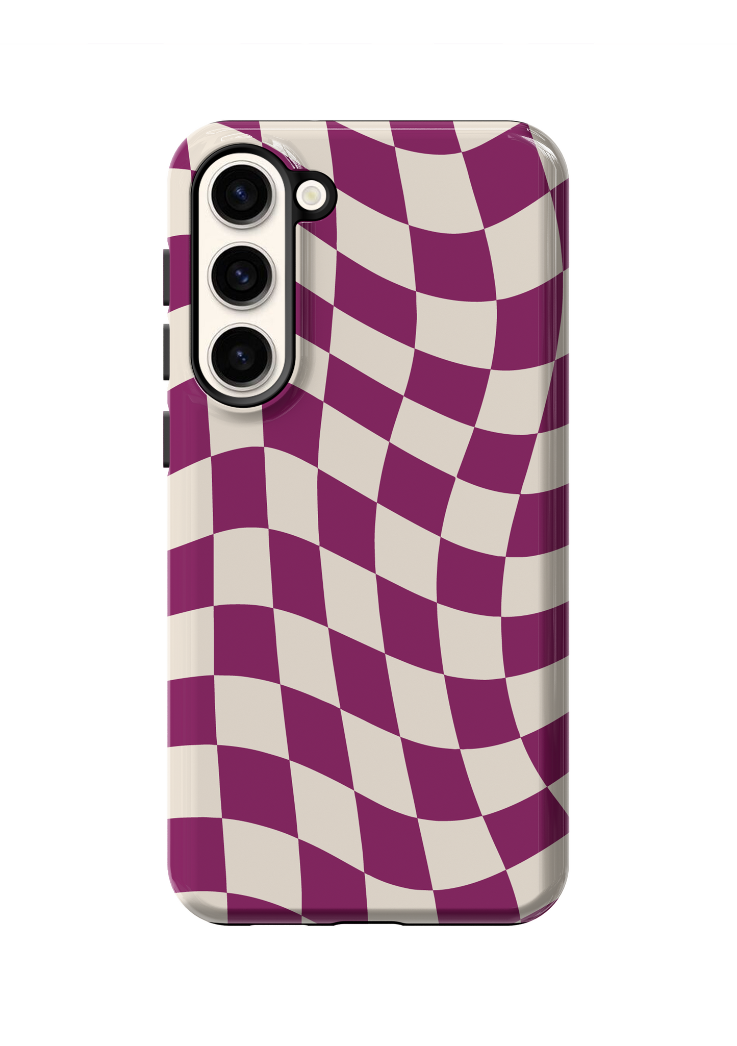 Velvet Wavy Checkers II Phone Case