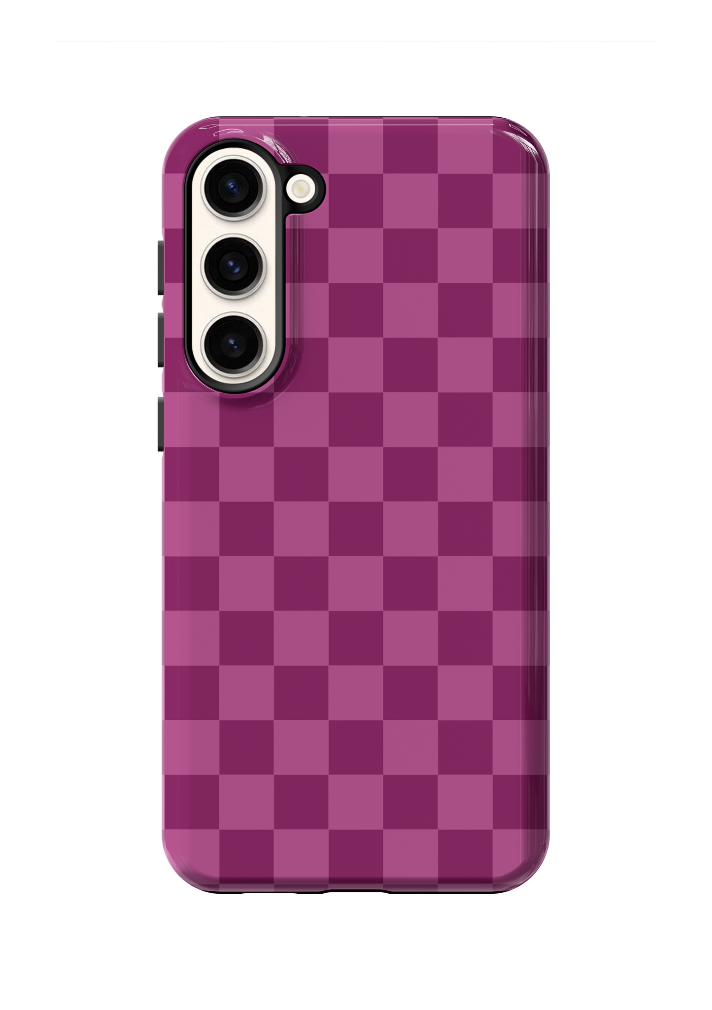 Velvet Checkers Phone Case