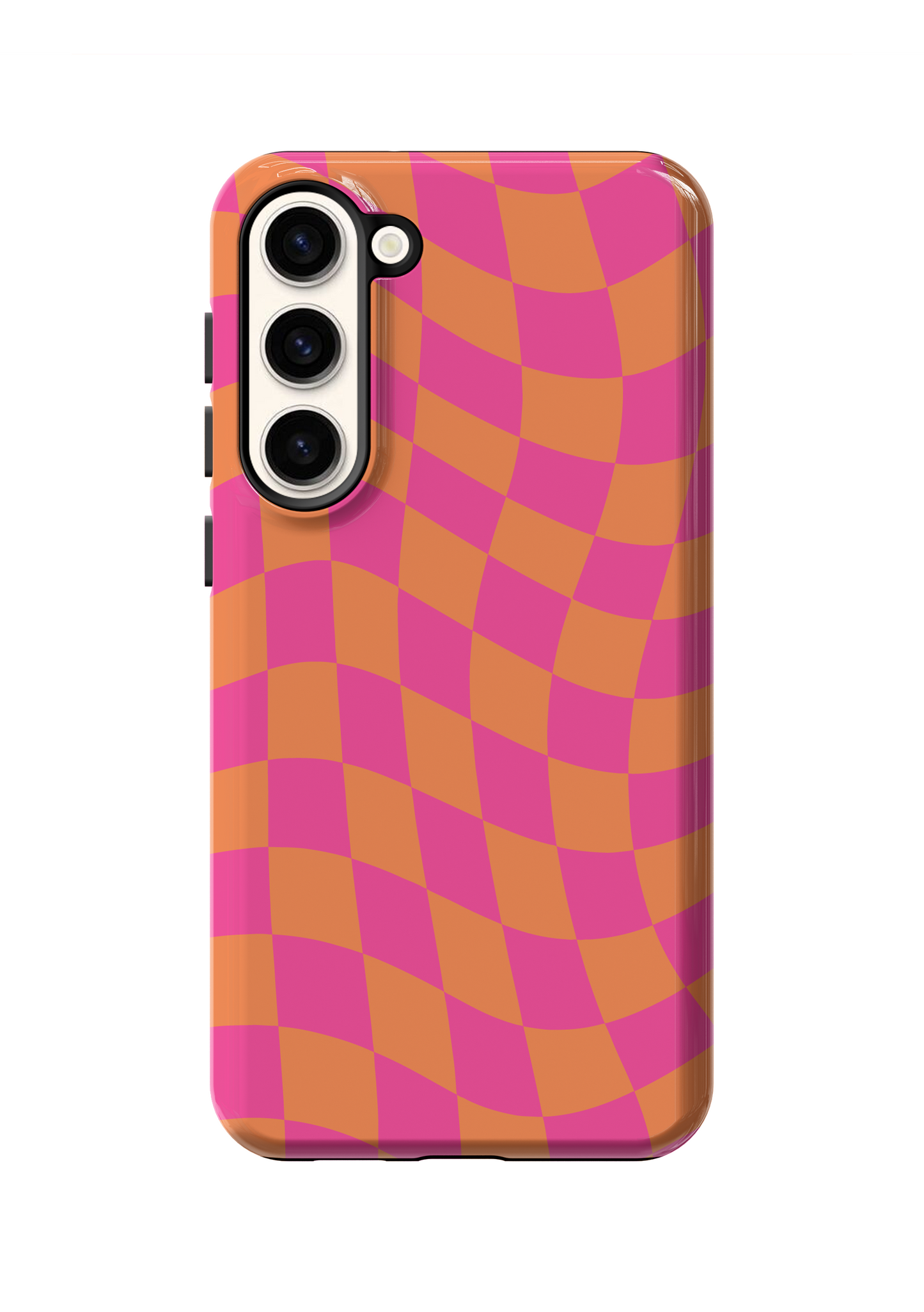 Sunkissed Wavy Checkers Phone Case