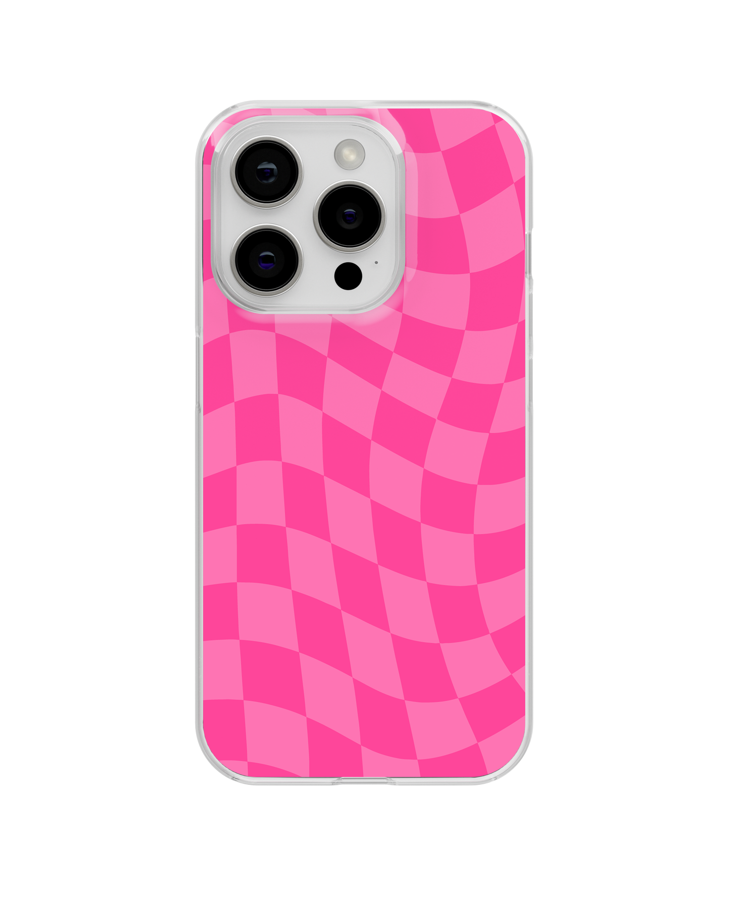 It Girl Wavy Checkers Clear Case Insert