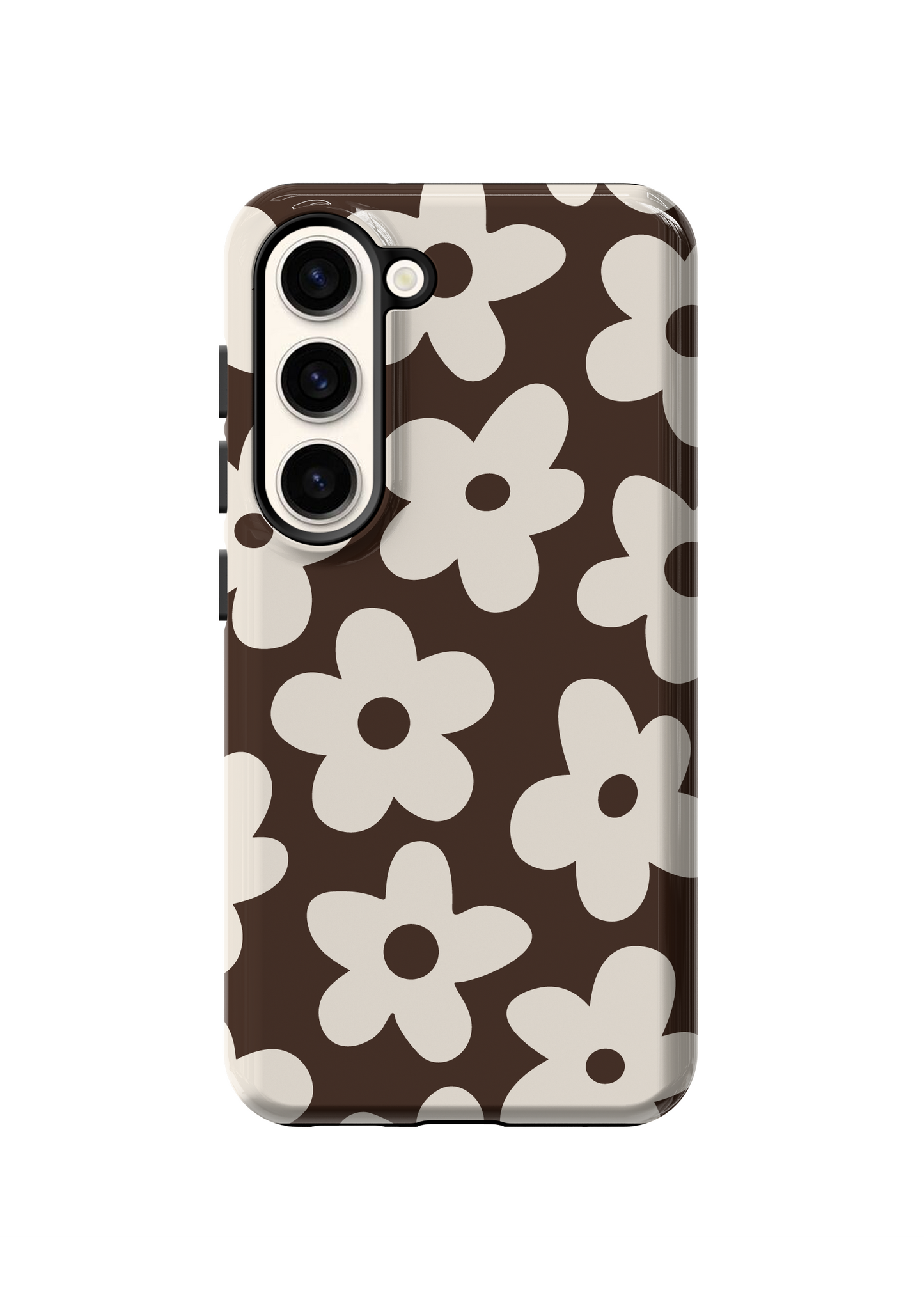 Espresso Big Blooms Phone Case