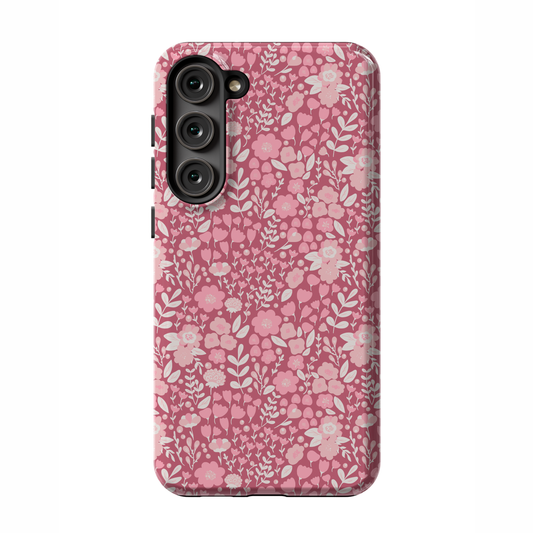 Blush Bouquet (Dark) Galaxy Case