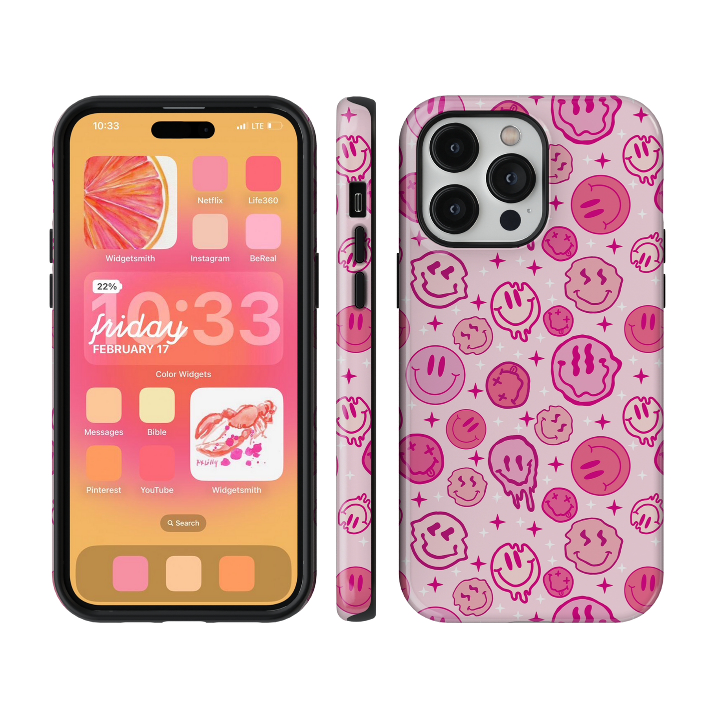 Pink Happy Hypnosis Phone Case