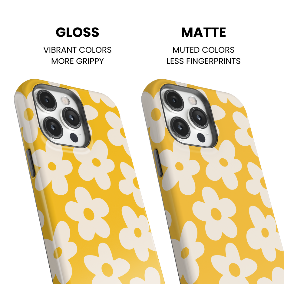 Sunny Big Blooms Phone Case